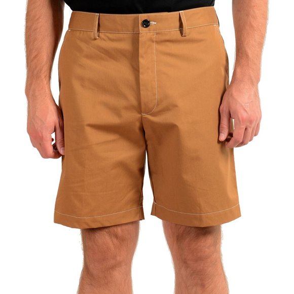 Hugo Boss Men KEDNO-SHORT-CS Brown Casual Shorts